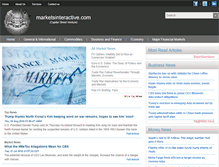 Tablet Screenshot of marketsinteractive.com